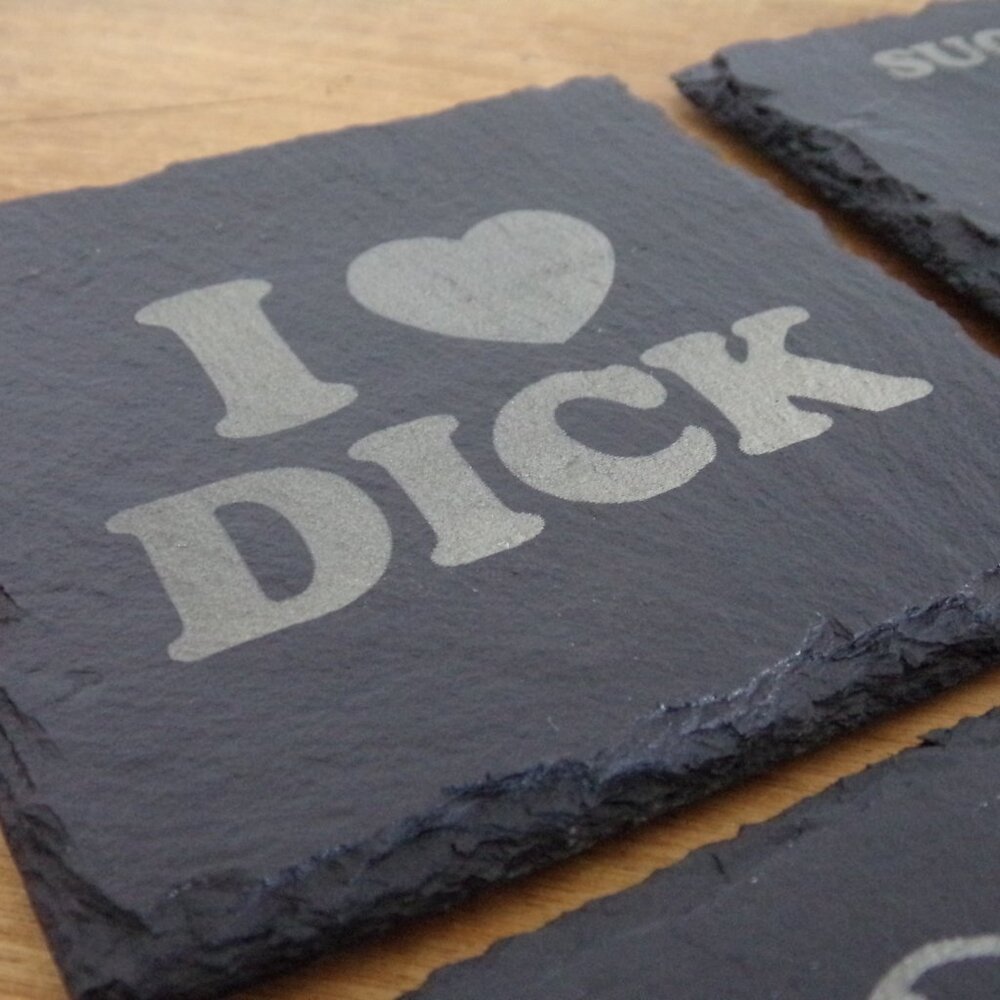 C**k Coasters (set of 4) - Picture 9 of 10